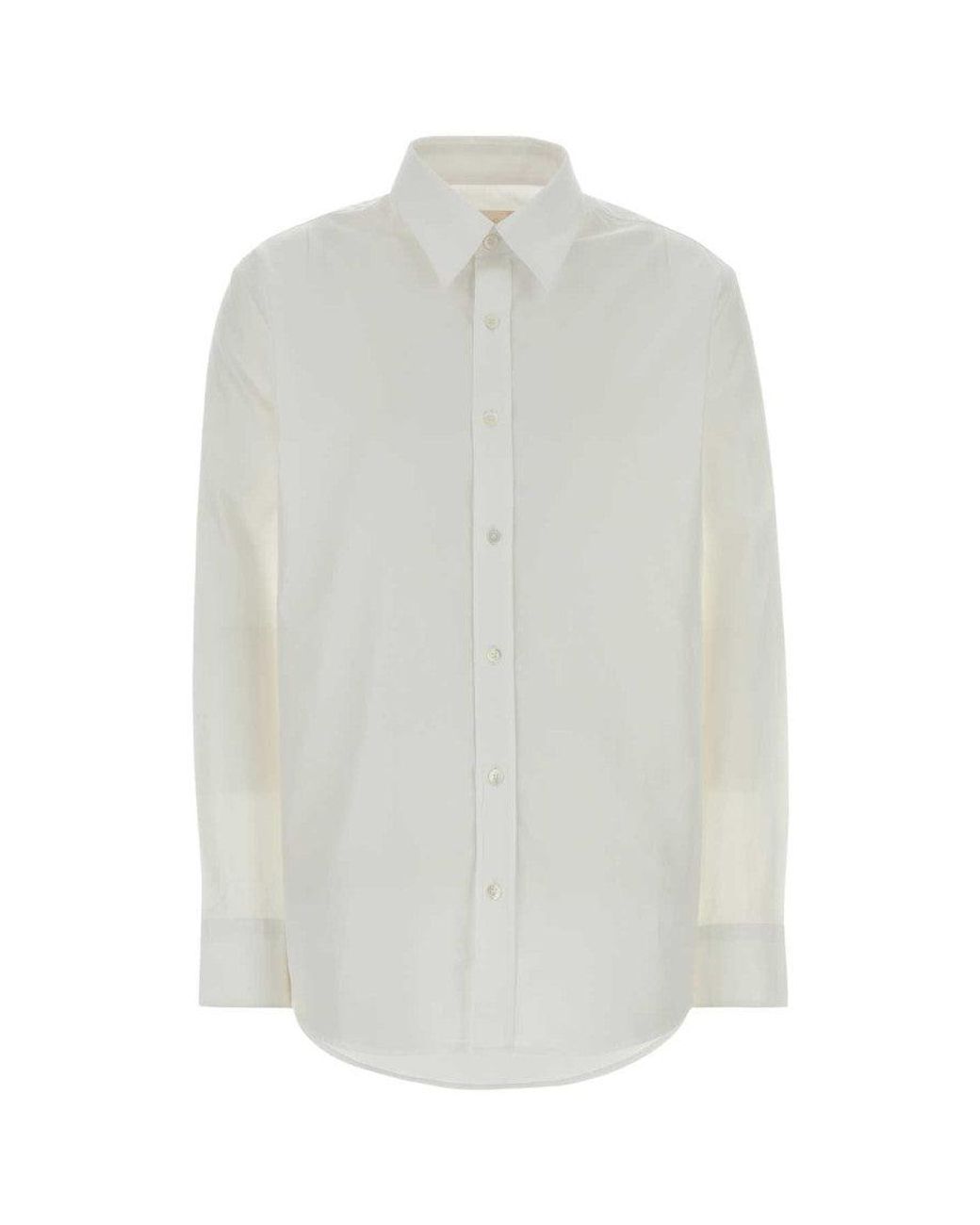 A.P.C. White Regular Solid Shirt