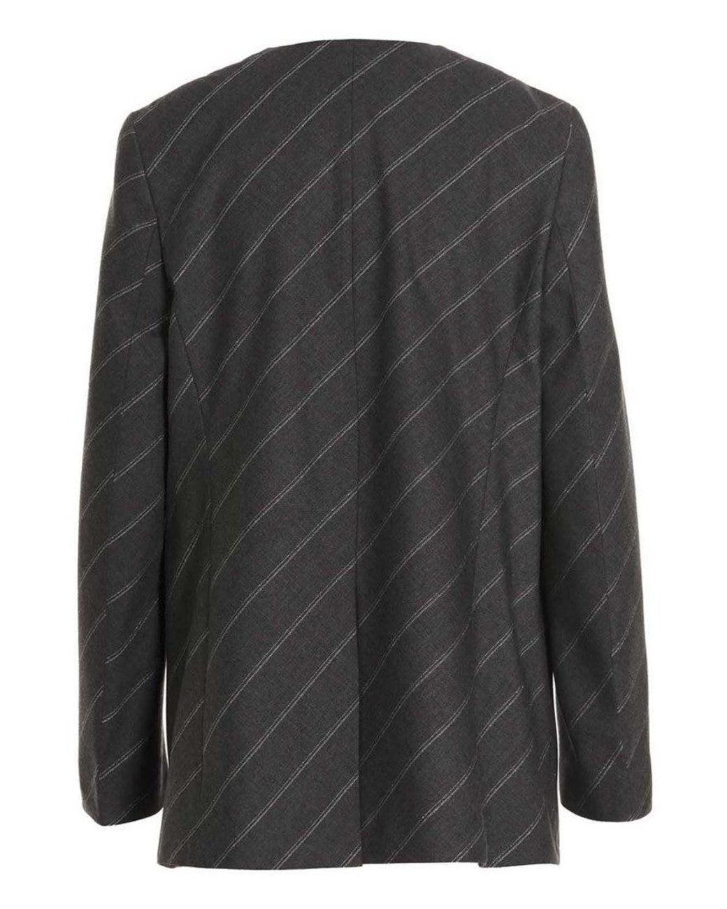 Stella McCartney Black Collarless Jacket