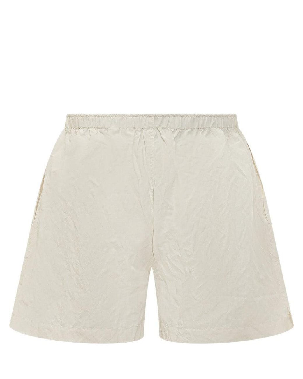 Willy Chavarria White Textured Shorts for men