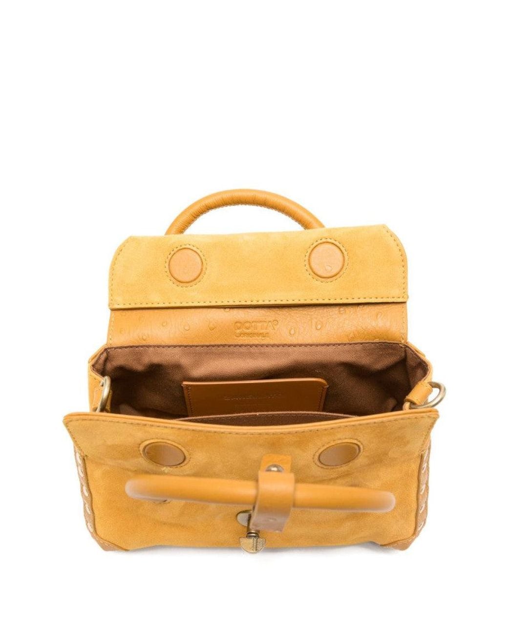 Zanellato Metallic Dotta Mini Satchel