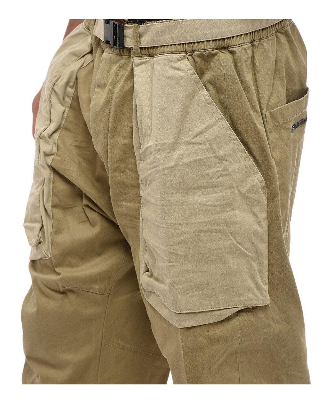 DSquared² Natural Regular Solid Trousers for men