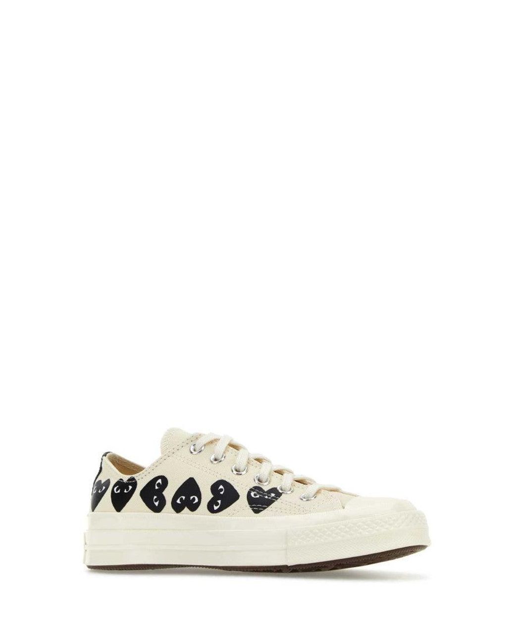 COMME DES GARÇONS PLAY White Sneakers for men