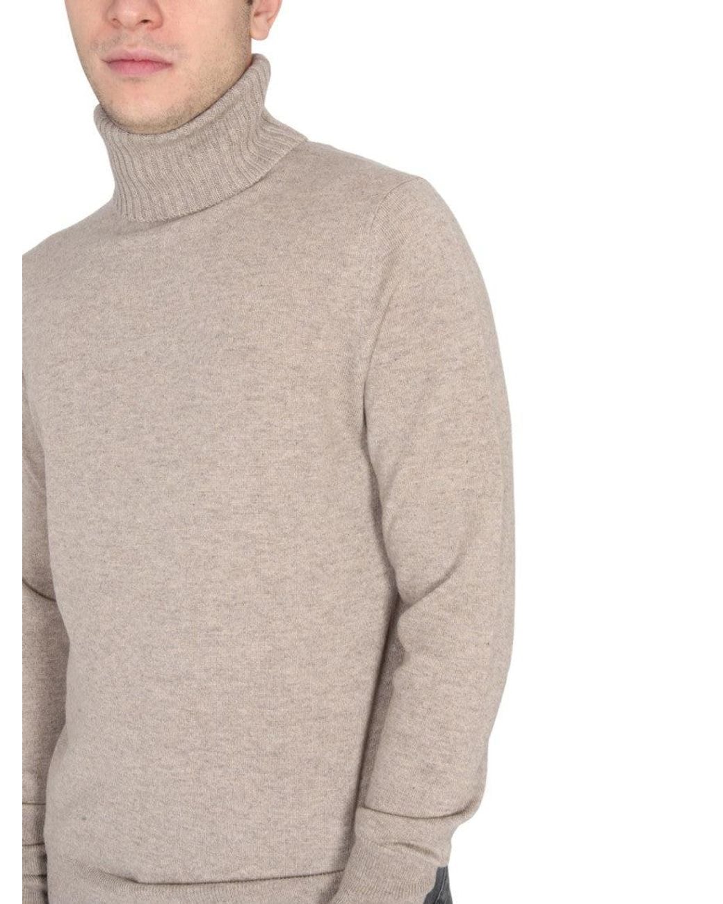 Ballantyne Gray Turtle Neck Sweater for men