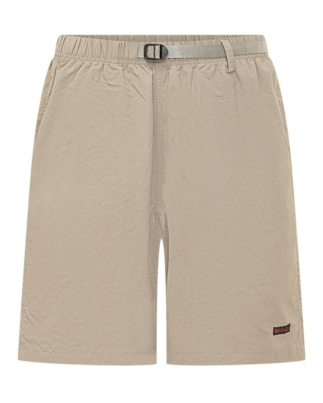 Gramicci Natural Logo Shorts for men
