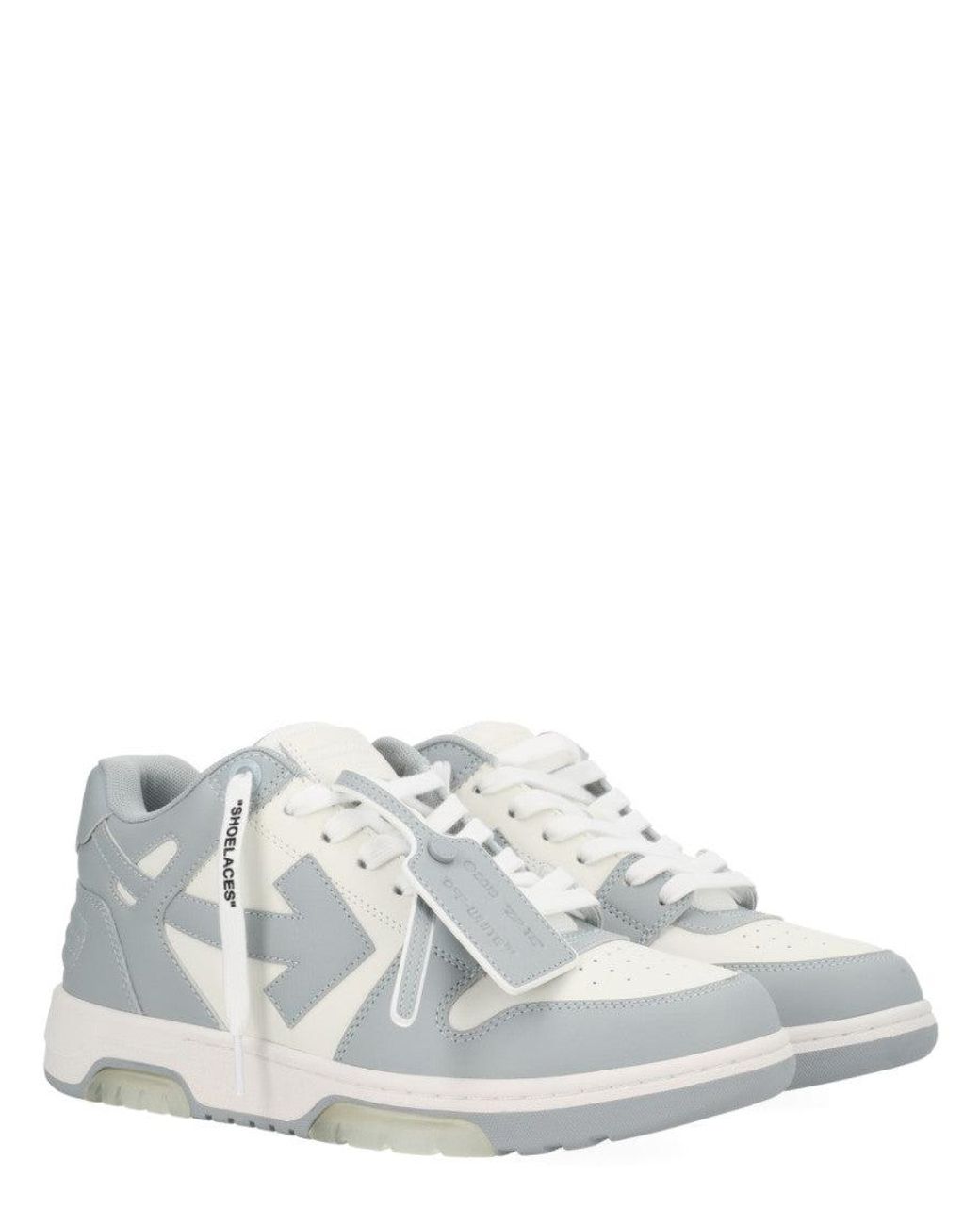 Off-White c/o Virgil Abloh White Color Block Sneakers for men
