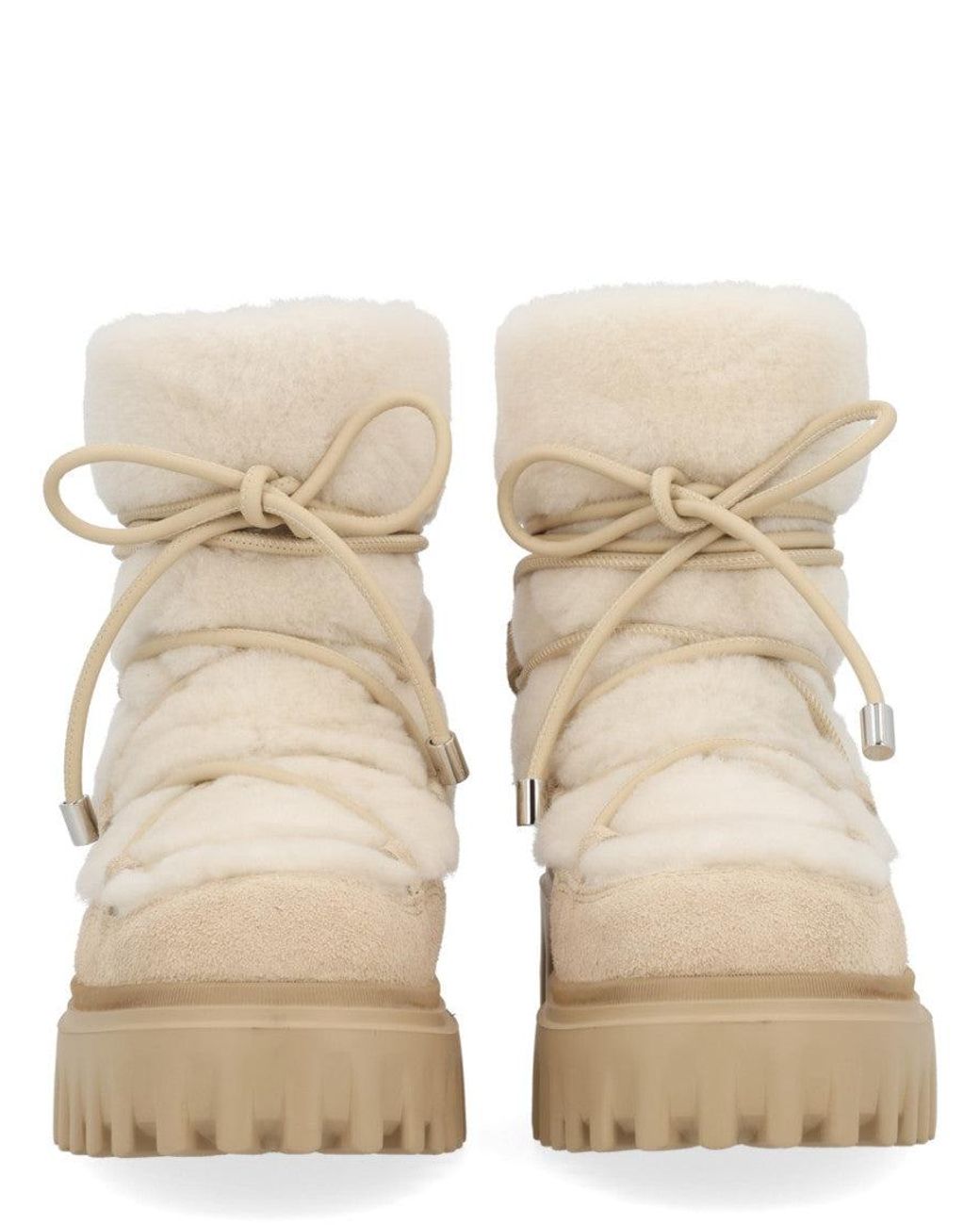 Hogan Natural Ankle Boots
