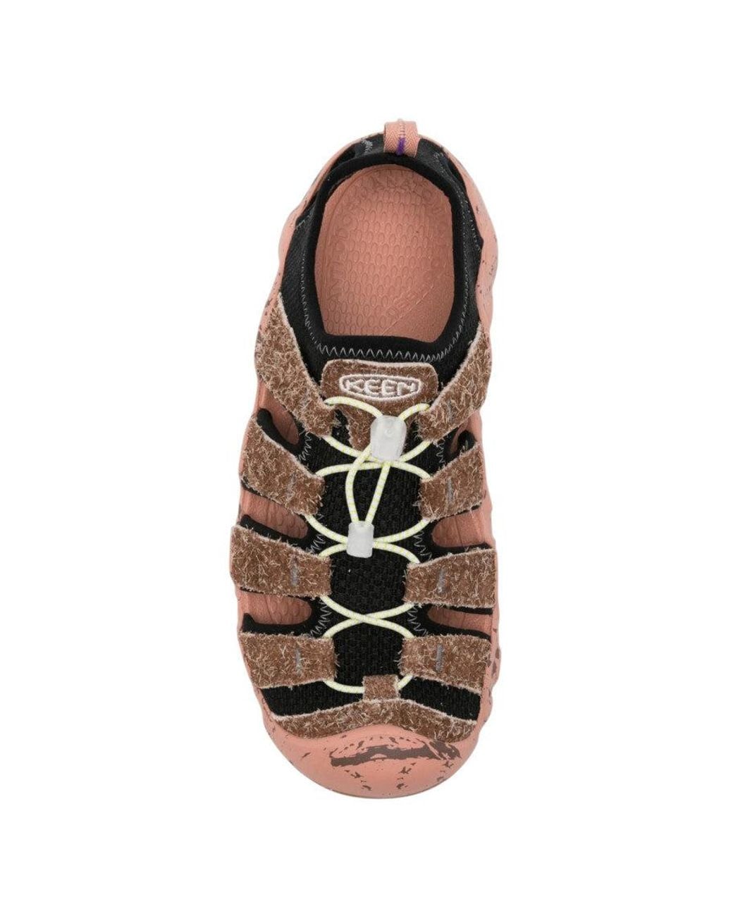 Keen Brown Distressed Bison Sneakers for men