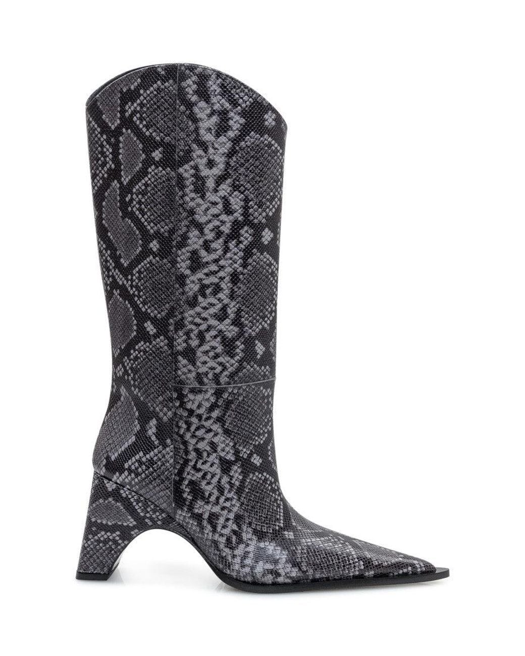 Coperni Printed Boots in Black | Lyst UK
