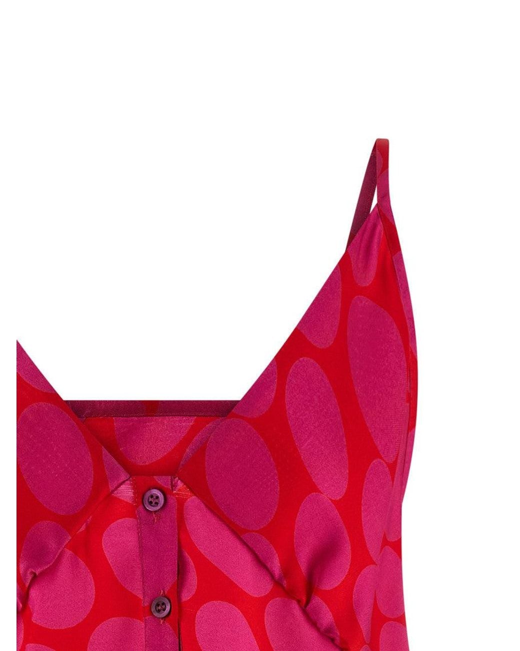 Dries Van Noten Red Caliya Tunic