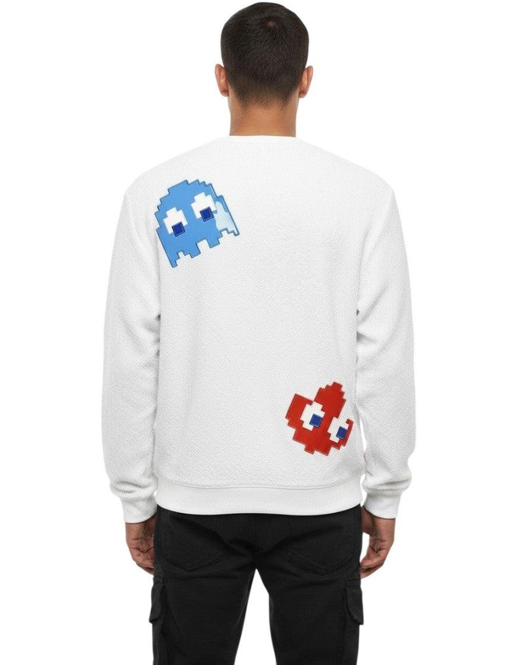 DSquared² White Crew Neck Sweatshirt for men