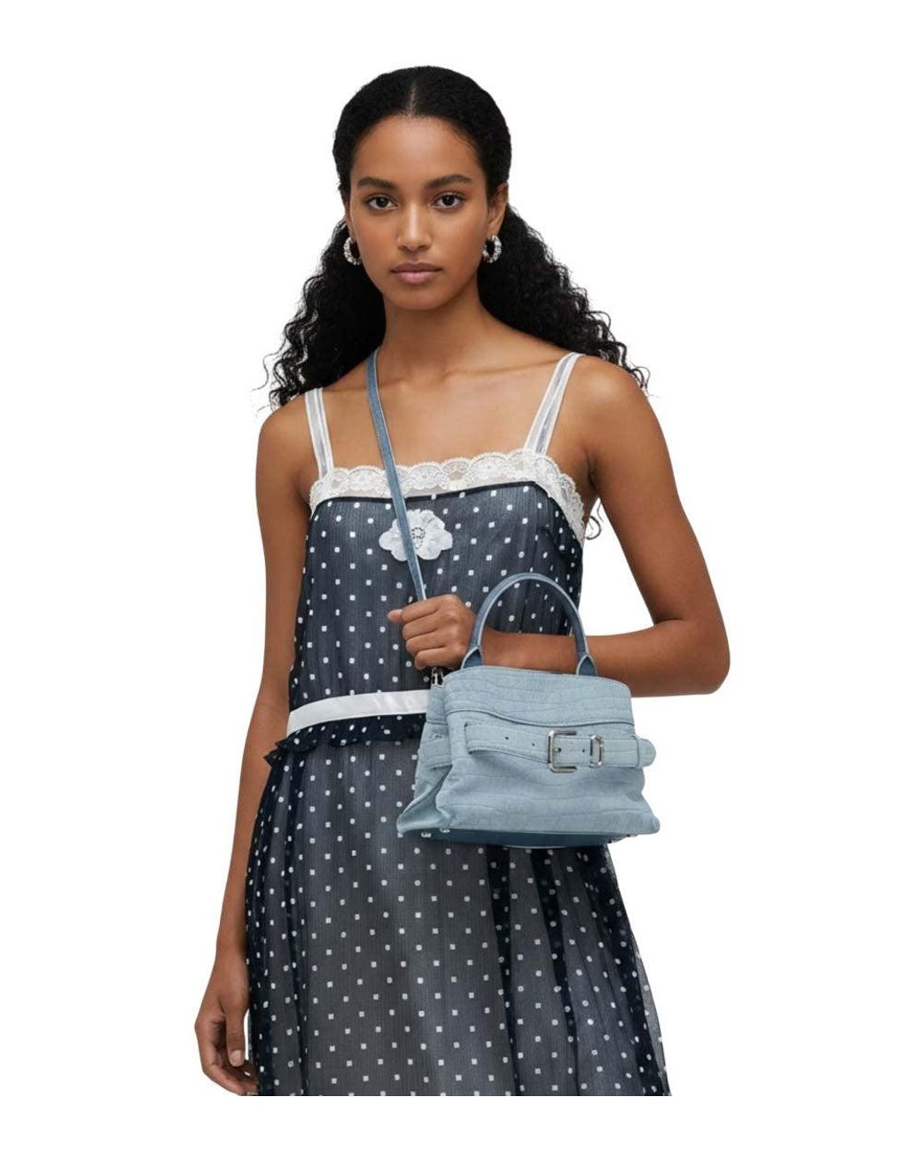 Marc Jacobs Blue Dakota Small Satchel