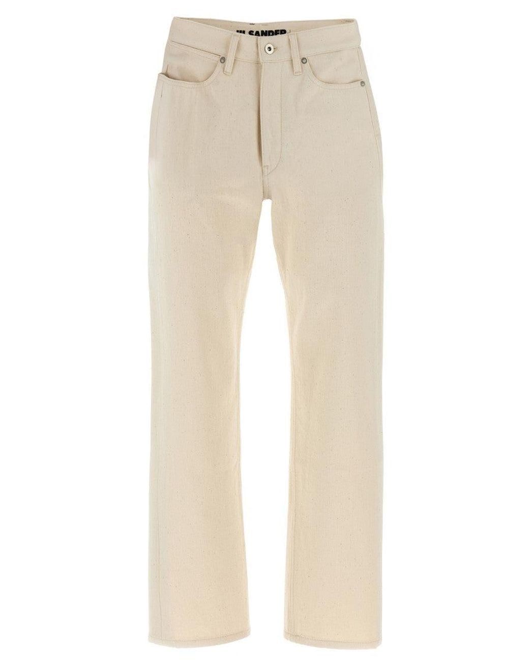 Jil Sander Natural Japanese Denim Jeans