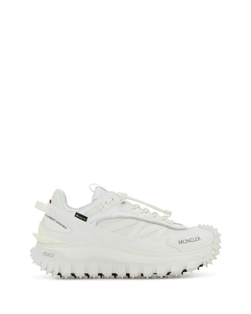 Moncler White Trailgrip Gtx Sneakers