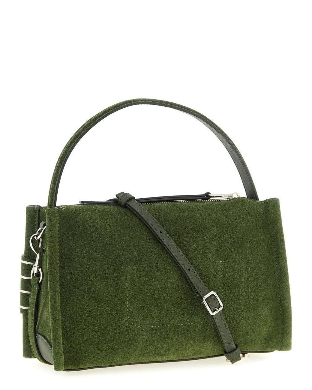 J.W. Anderson Green Loafer Small Satchel