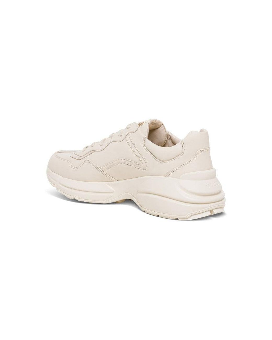 Gucci Natural Logo Rhyton Sneakers for men