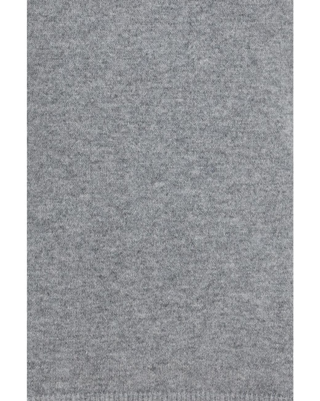 Allude Gray Turtle Neck Sweater