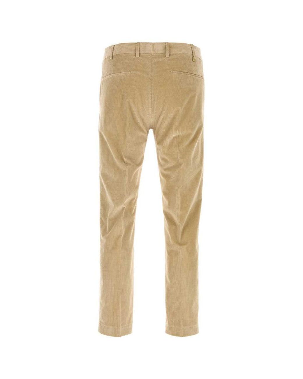 PT Torino Natural Light Corduroy Pants for men