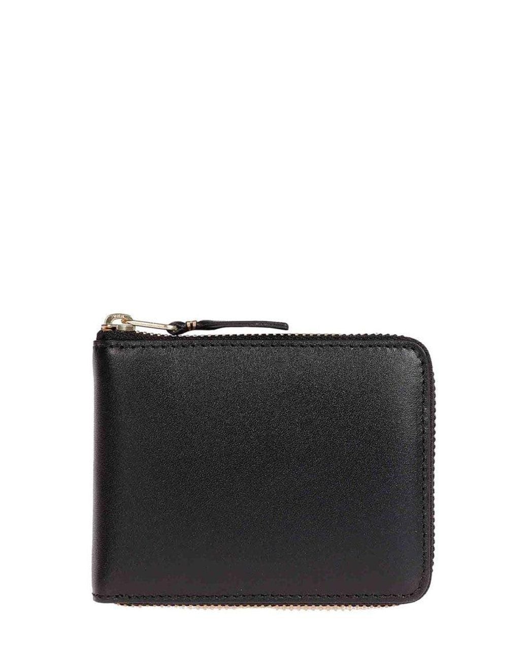 Comme des Garçons Black Classic Zip Wallet for men