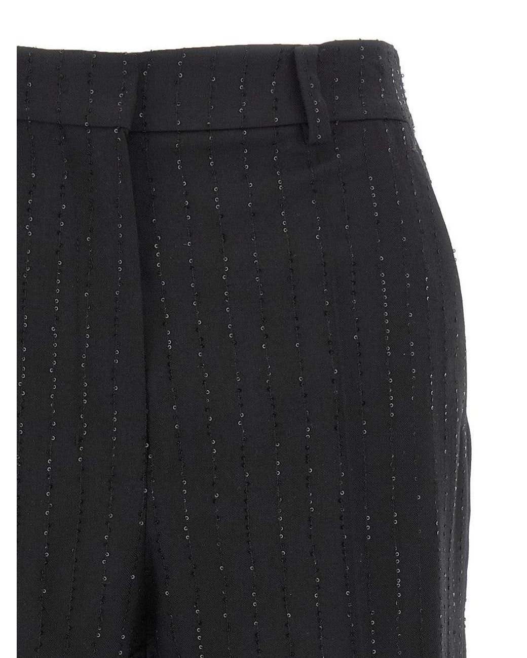 Max Mara Black 'Siberia' Shorts