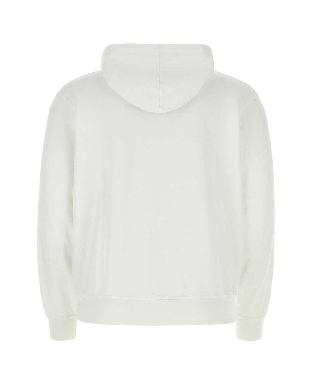 DSquared² Gray Logo Print Hoodie for men