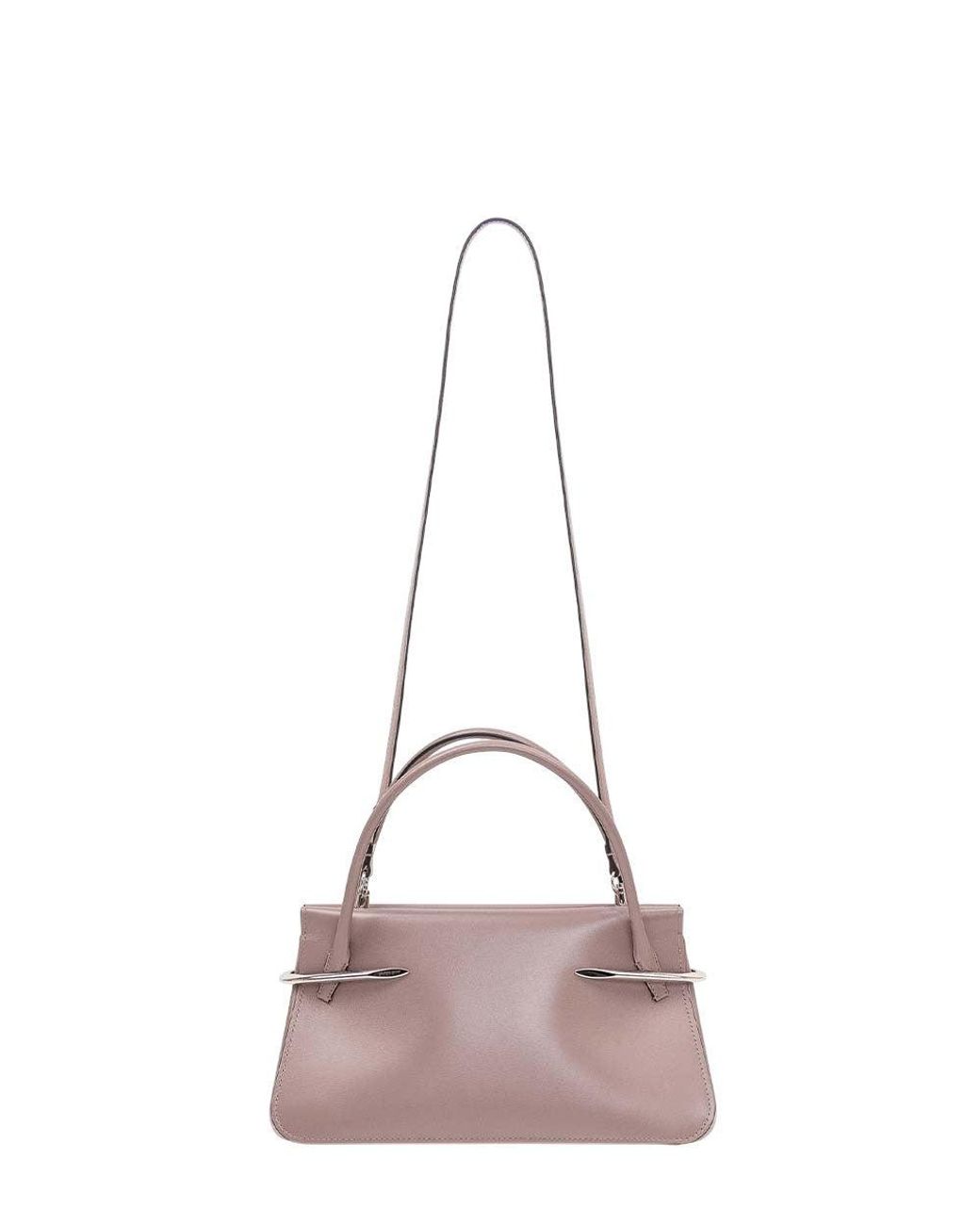 Givenchy Purple Taupe Pinch Mini Satchel