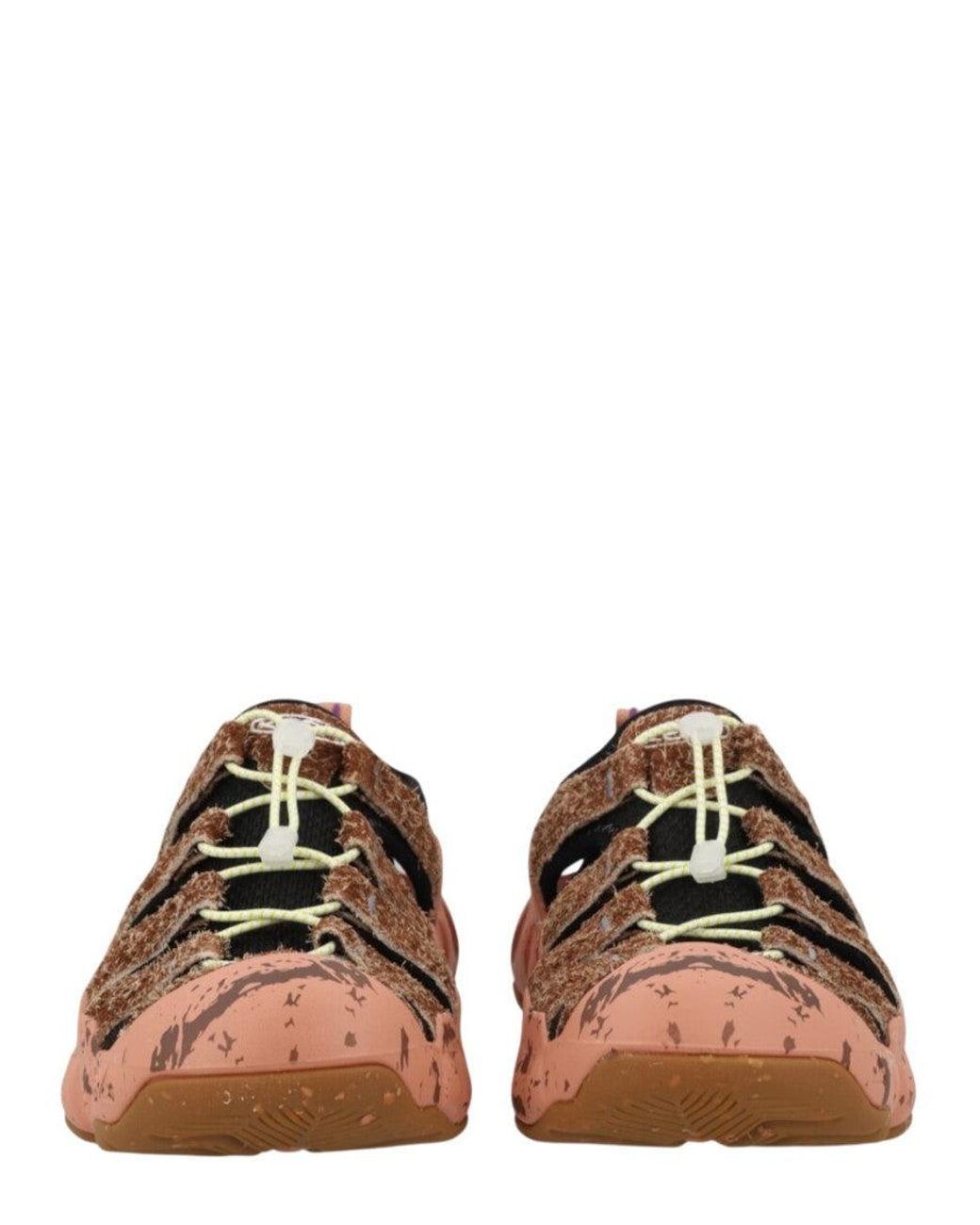 Keen Brown Distressed Bison Sneakers for men