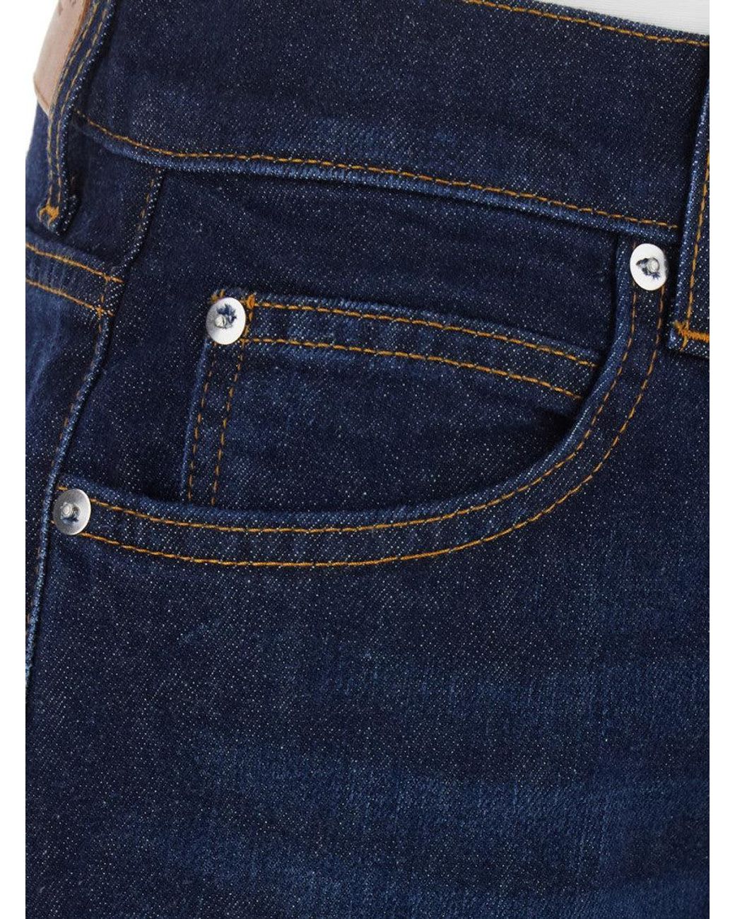 Roy Rogers Blue Dark Relaxed Mid Rise Jeans
