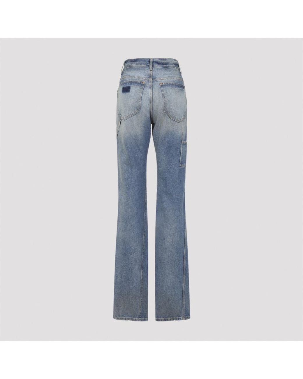 Maison Margiela Blue Light Cotton Jeans