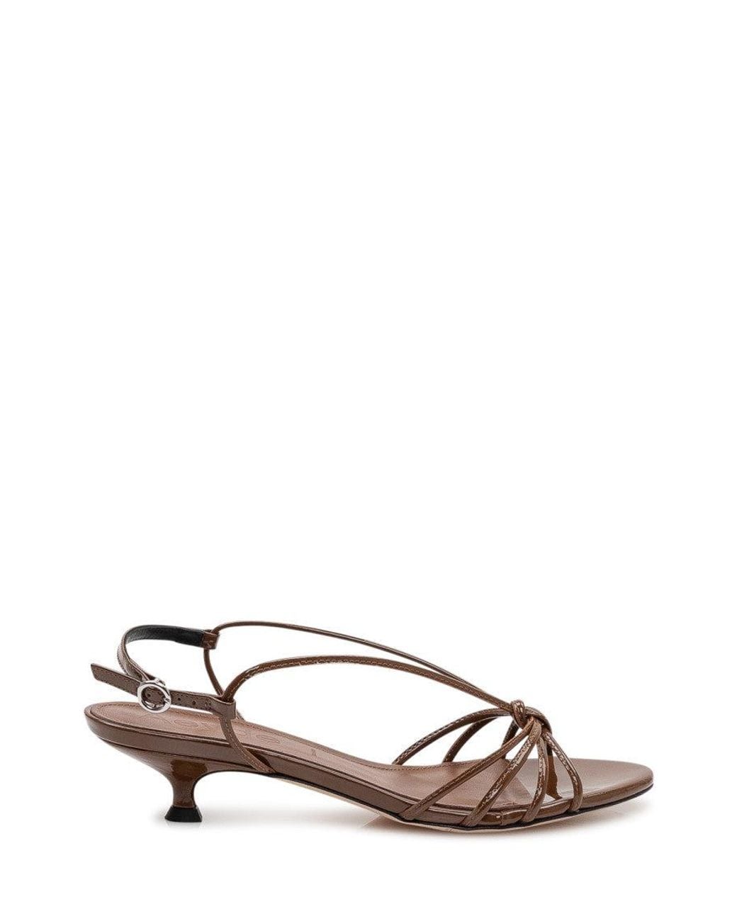 Aeyde Brown Leather Heels