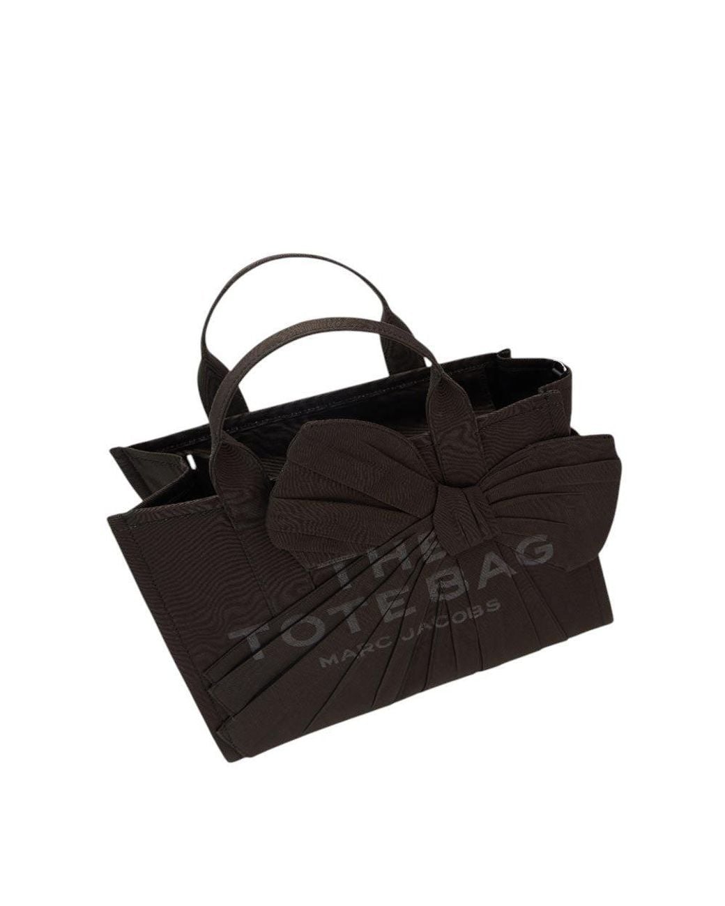 Marc Jacobs Black Oversized Bow Medium Tote