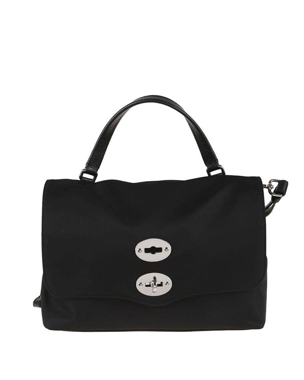 Zanellato Black Postina Small Satchel
