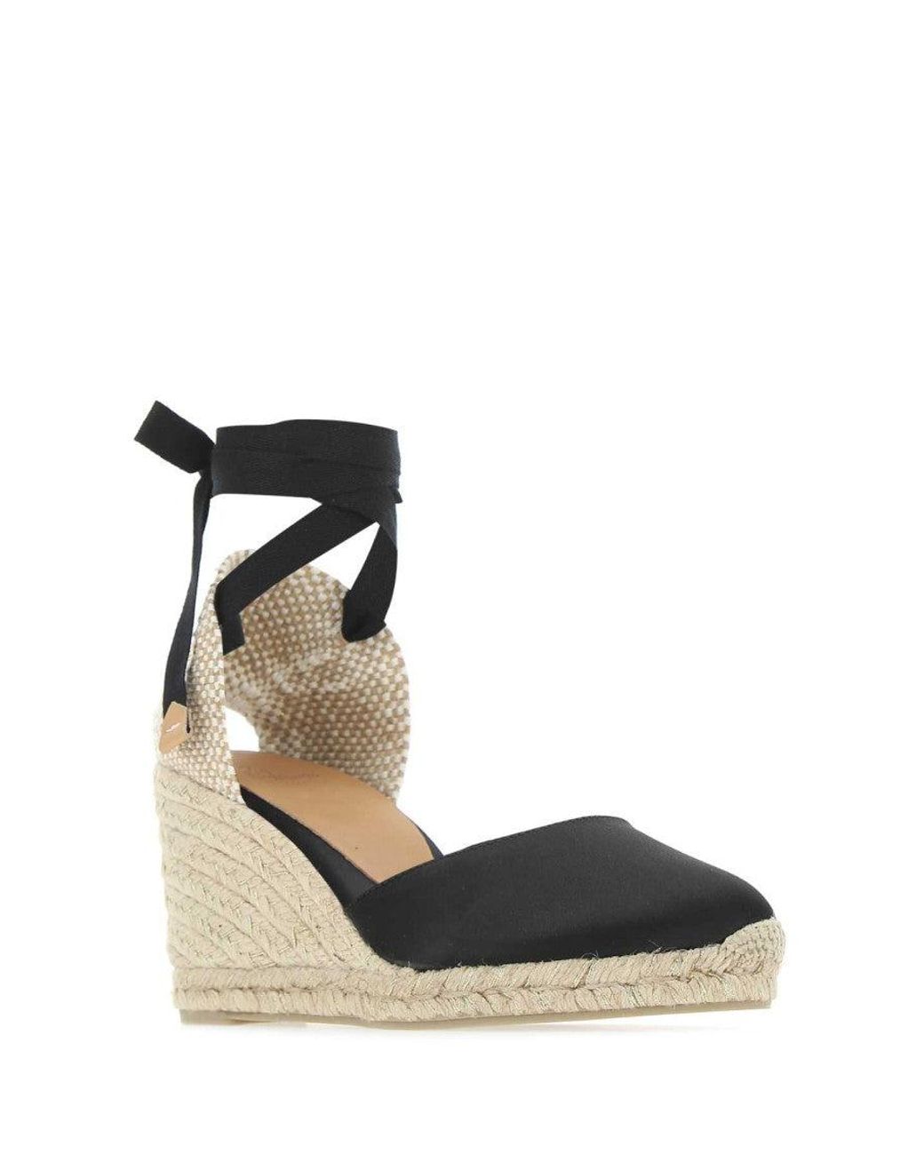 Castaner Black Espadrillas