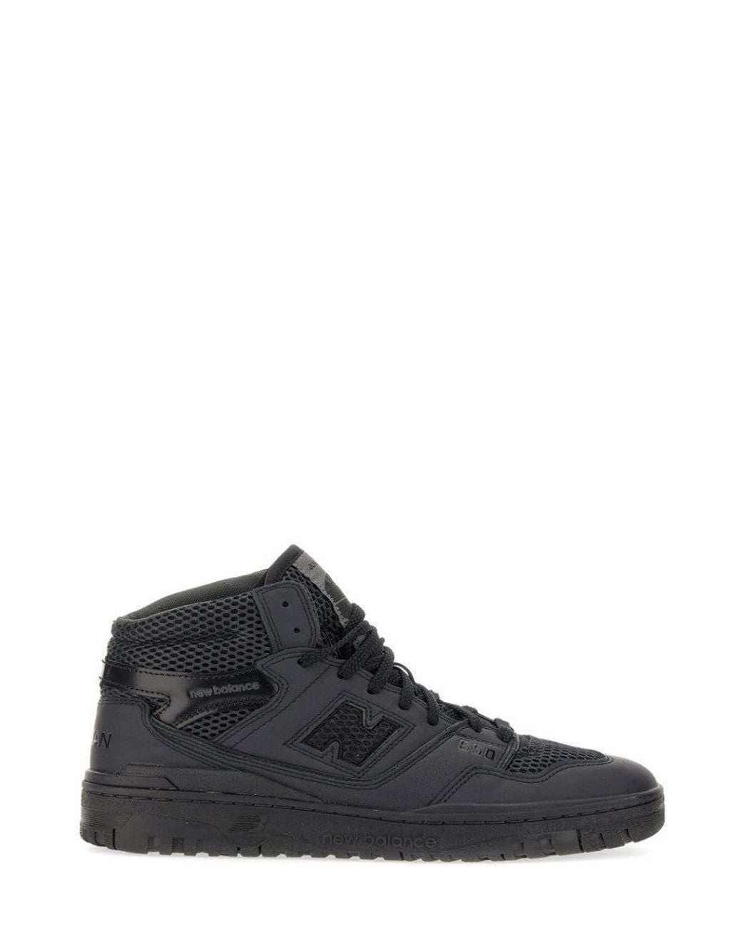 Junya Watanabe Black Lace Up Sneakers for men