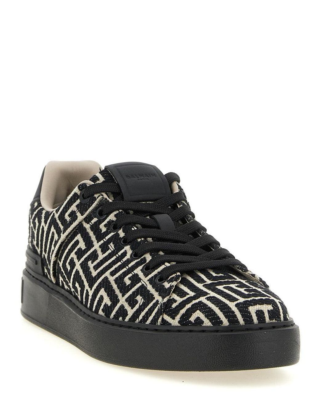 Balmain Black B-Court Sneaker for men