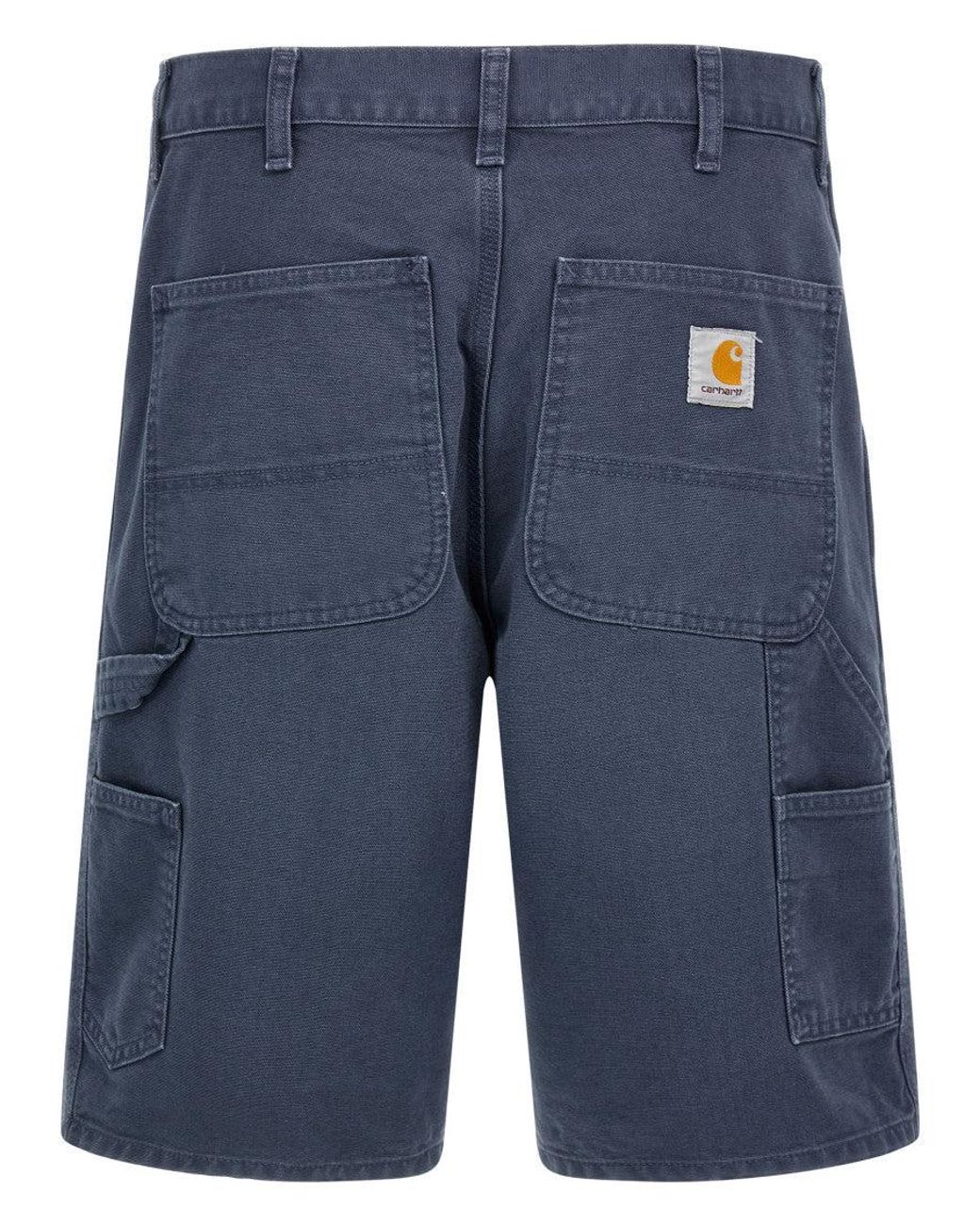 Carhartt Blue 'Single Knee' Bermuda Shorts for men