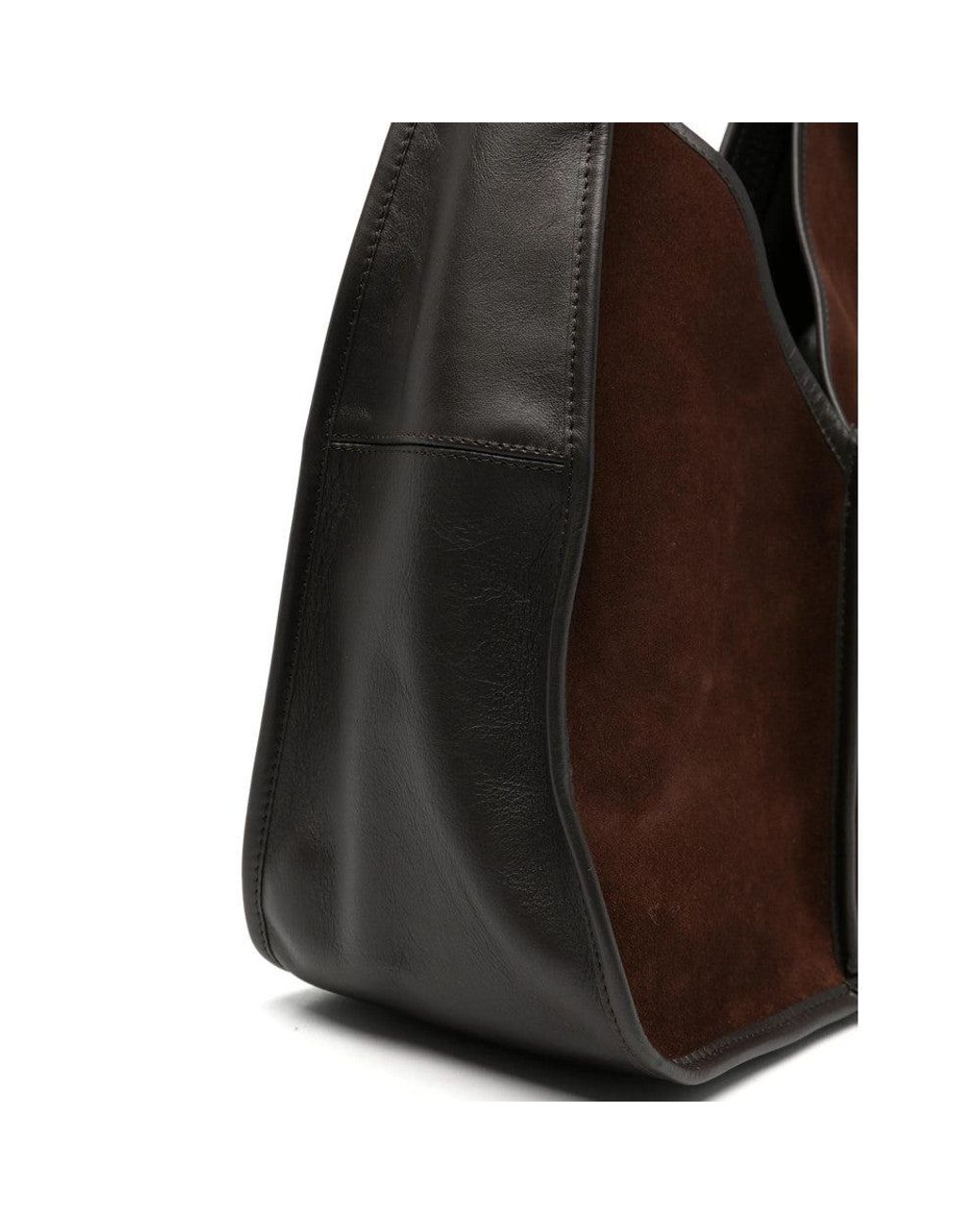 Hereu Brown Calella Large Shoulder Bag