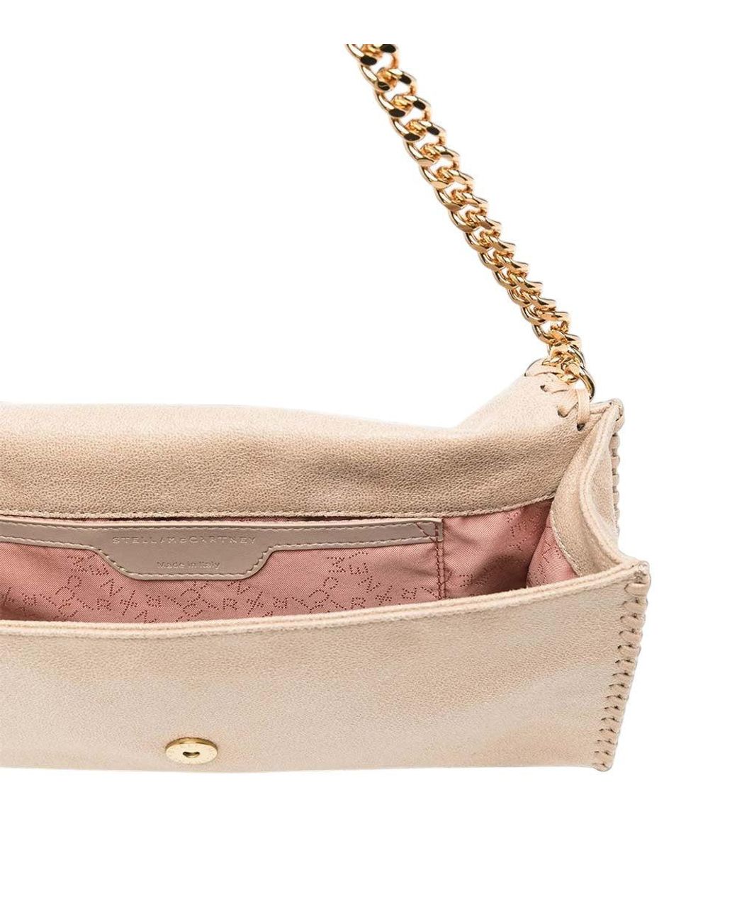 Stella McCartney Natural Falabella Large Shoulder Bag