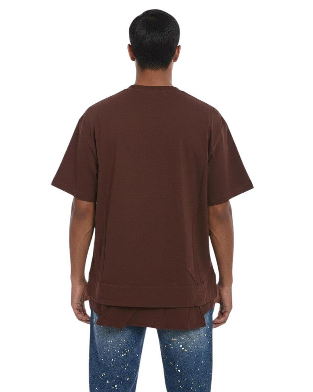 Ambush Brown Regular Logo T-Shirt for men