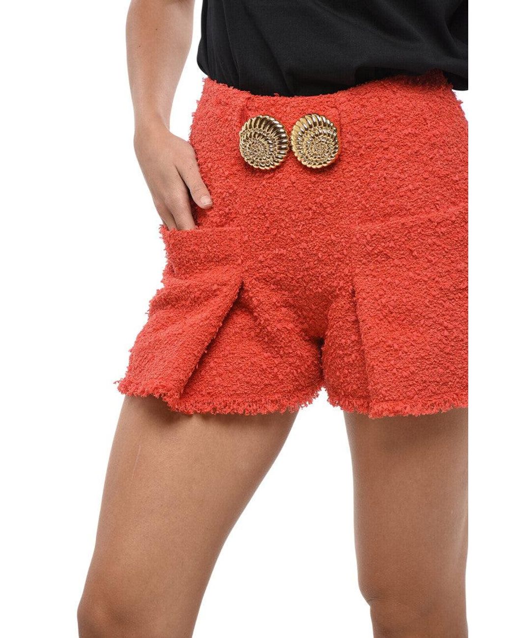 Balmain Textured Shorts