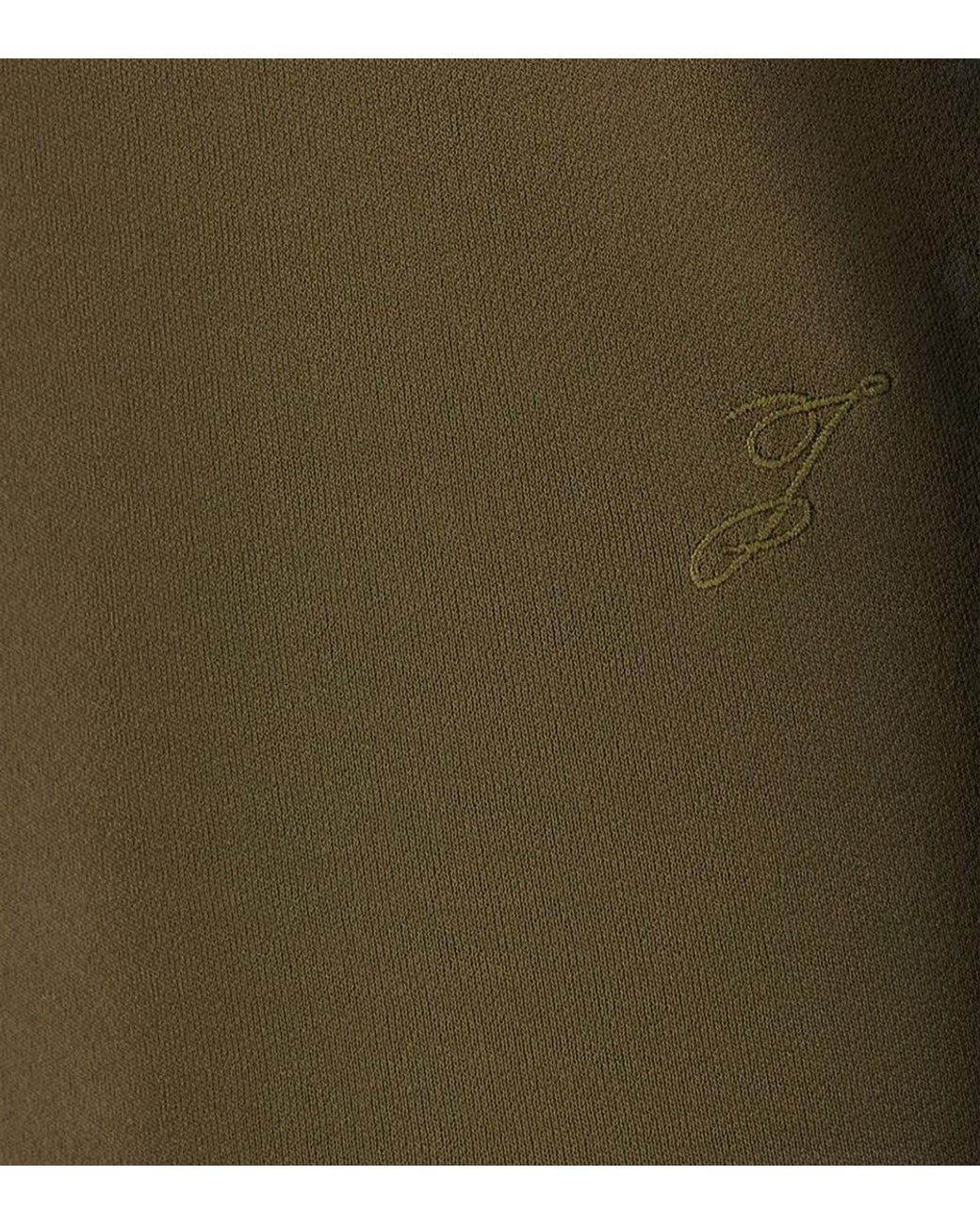 Jacquemus Green Boat Neck Mini Dress