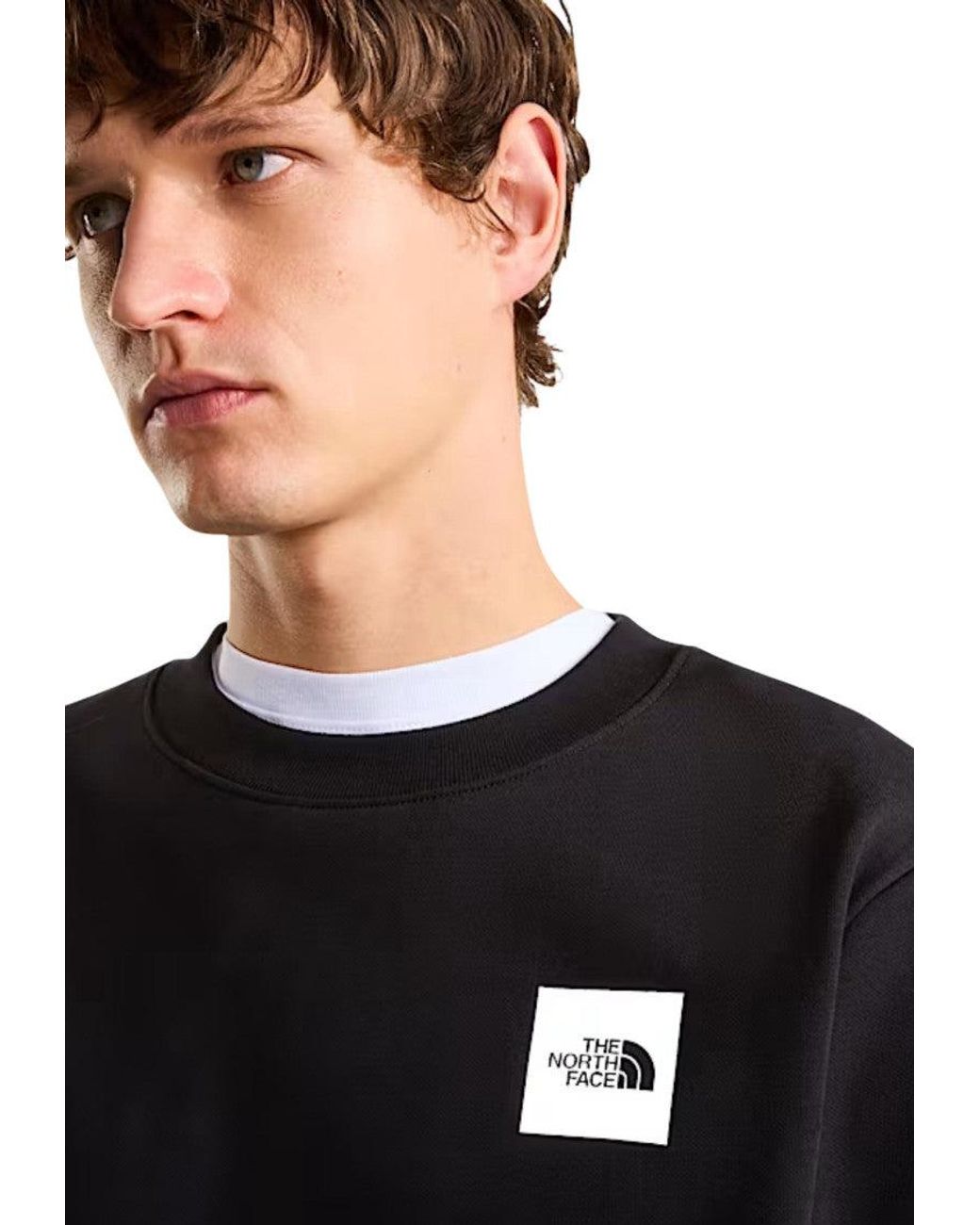 The North Face Black Crew Neck Sweatshirt for men