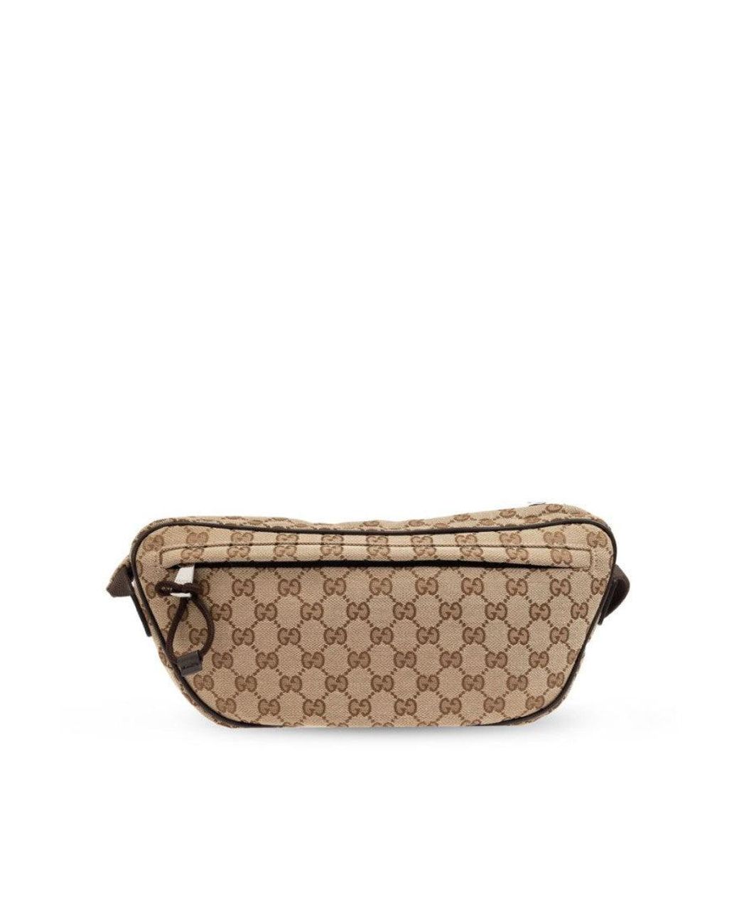 Gucci Gray Belt Bag With Logo for men