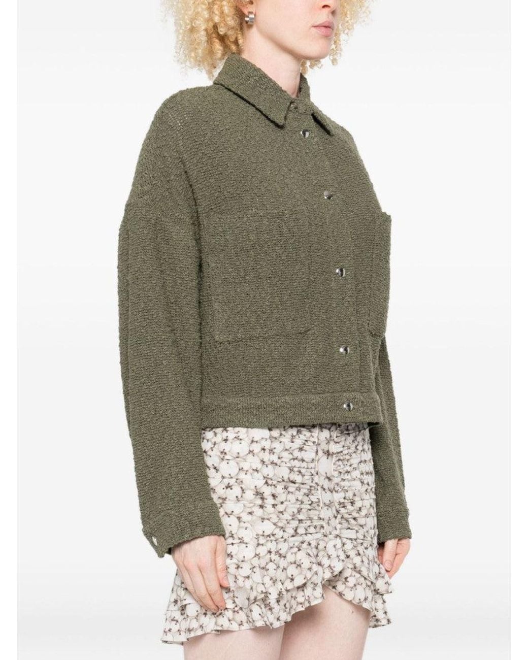 IRO Green Cotton Jacket