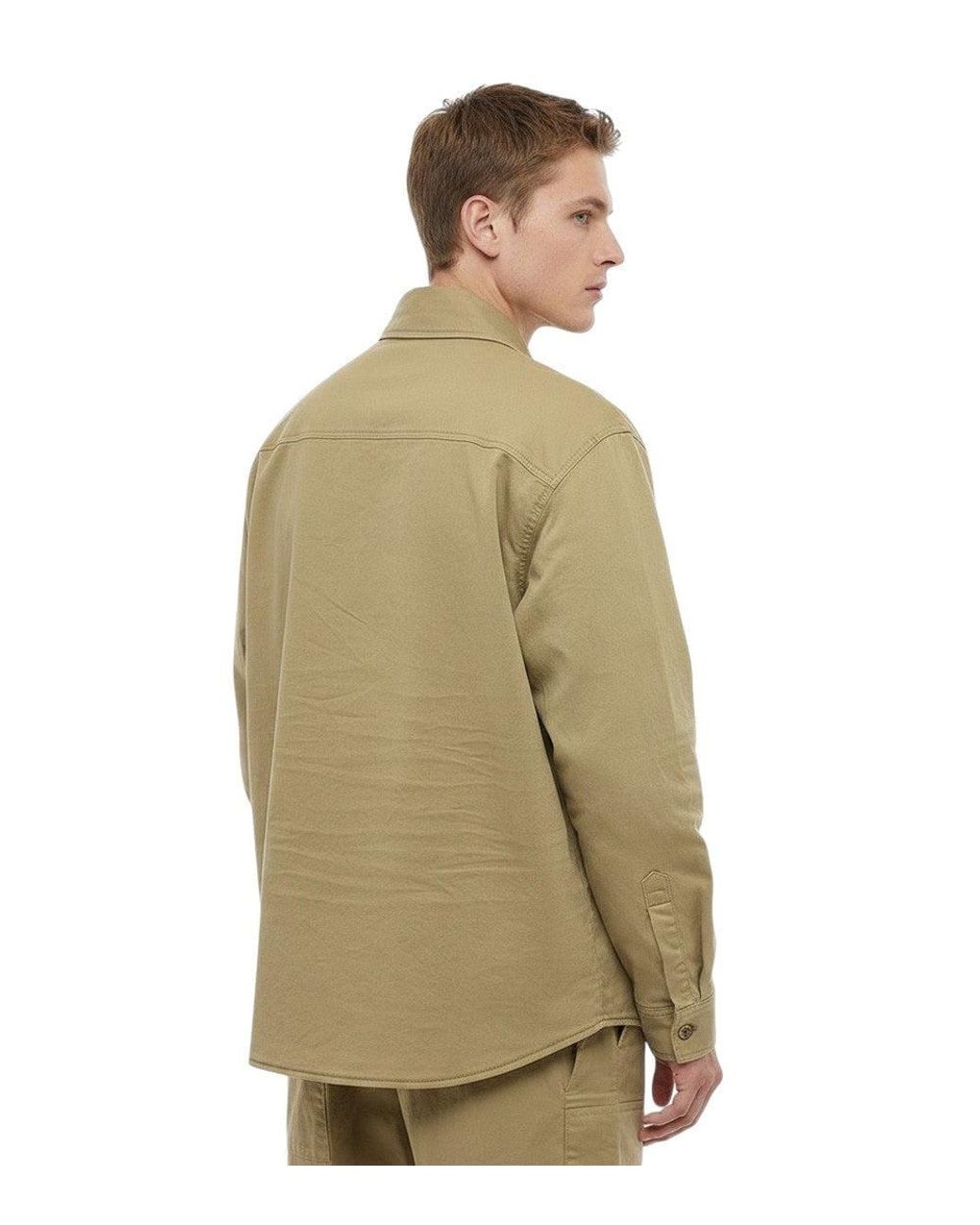 DSquared² Metallic Shirt Collar Jacket for men