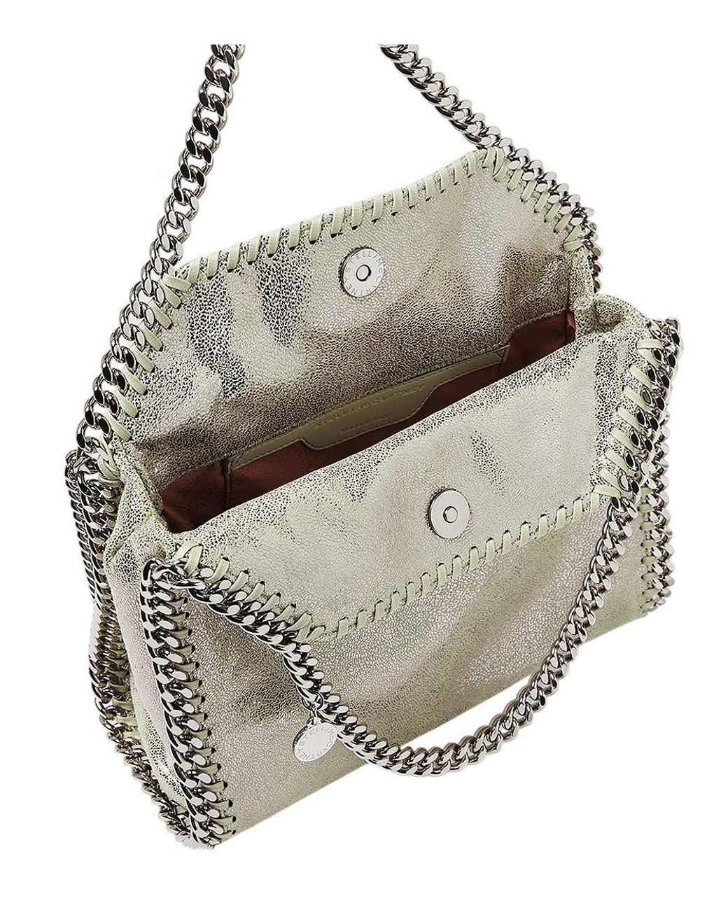 Stella McCartney Gray Light Falabella Mini Tote