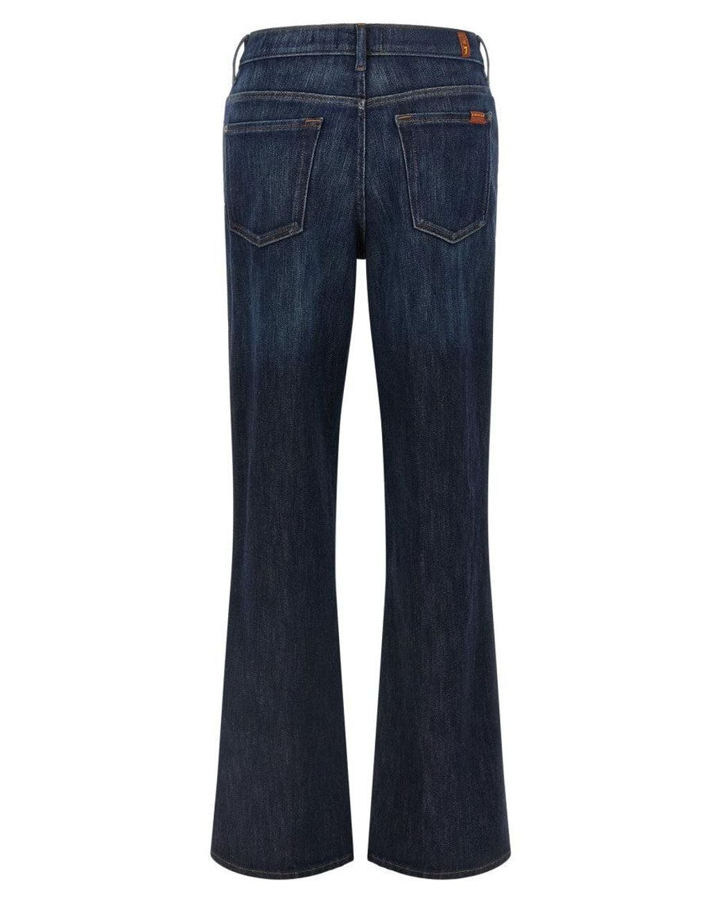 7 For All Mankind Blue 'Stovepipe' Jeans