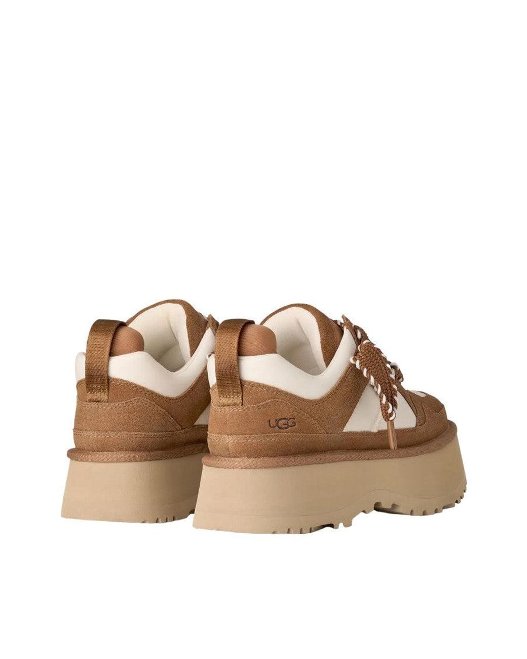 Ugg Brown Color Block Sneakers
