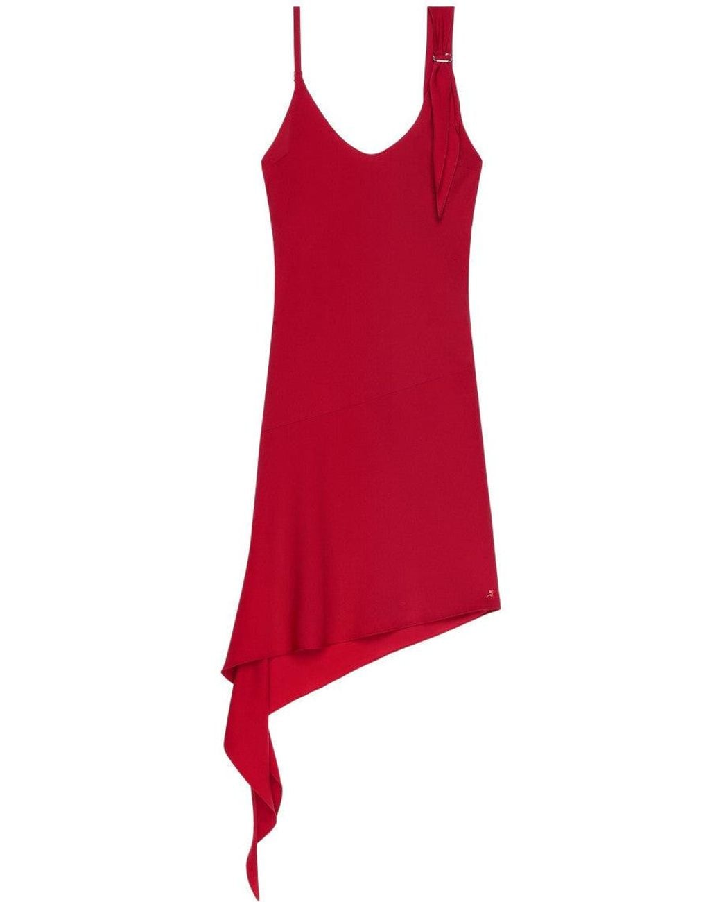 Courreges Red Knotted Dress