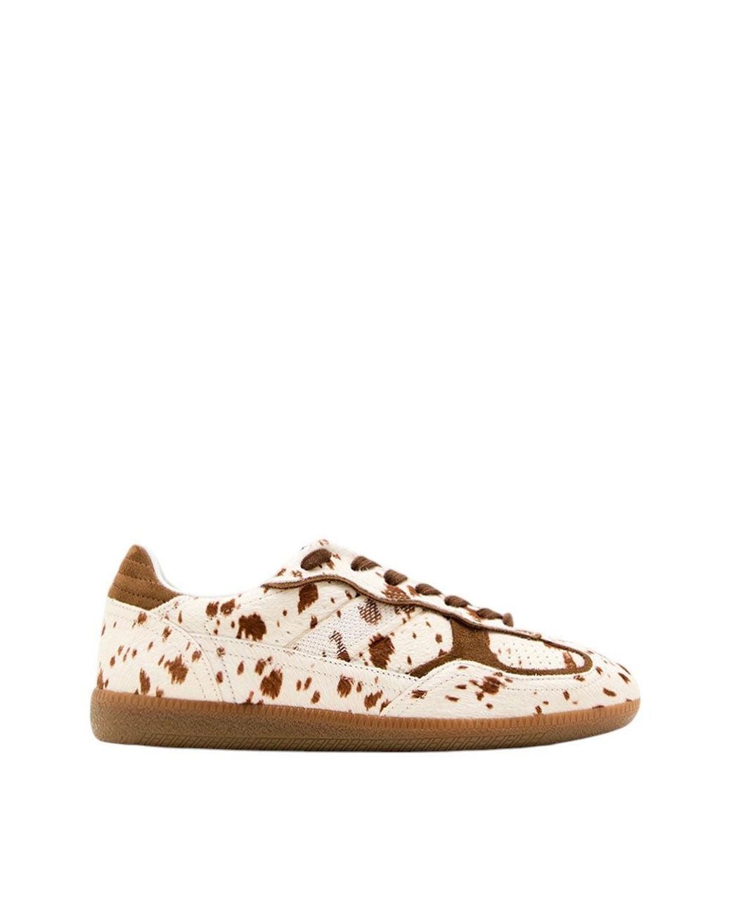 Alohas Natural Printed Rife Sneakers