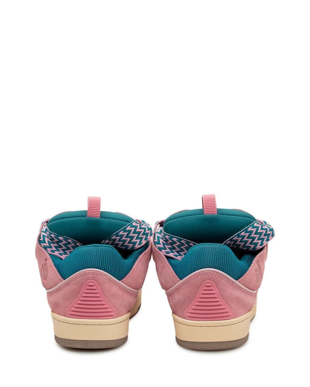 Lanvin Pink Curb Sneakers for men